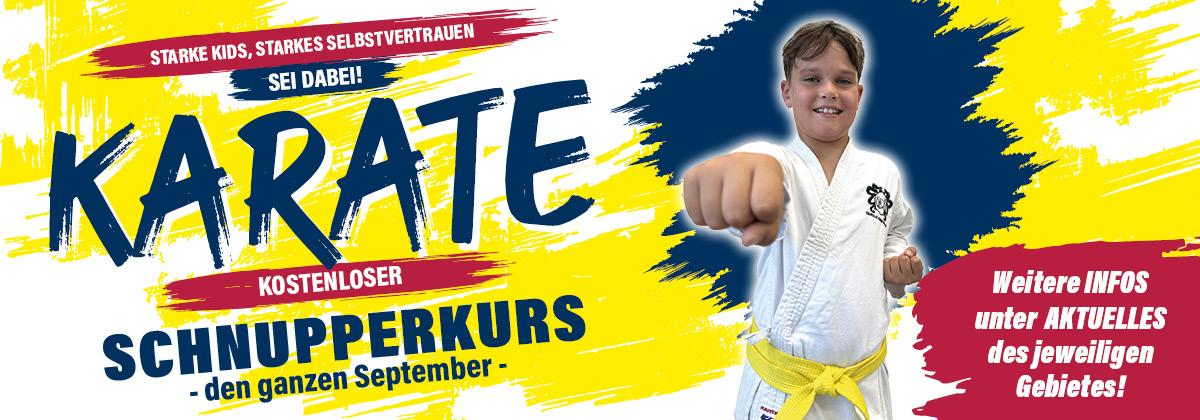 Karate-Schnupperkurs September 2026